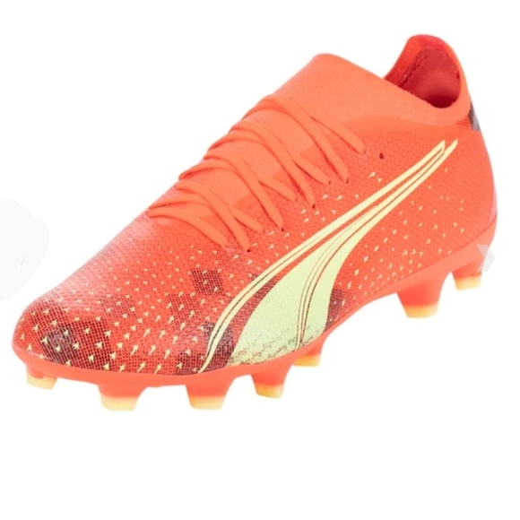 PUMA ULTRA MATCH FG/AG (CORAL/FIZZY LIGHT/BLACK) main image 3